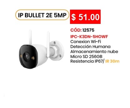 IP Bullet 2E 5MP