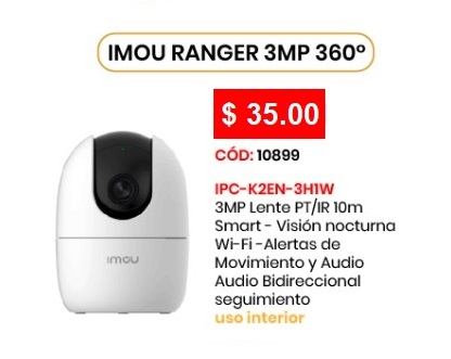 IMOU RANGER 3MP 360°
